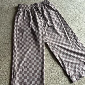 Albion Tan and White Lounge Pants